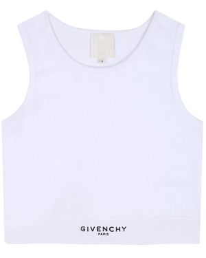 Givenchy Canotta A Costine - White