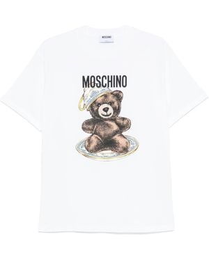 Moschino Moschino Teddy Bear T-Shirt - White