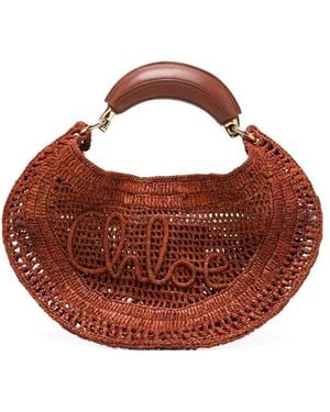 Chloé Summer Banana Hobo Bag - Brown
