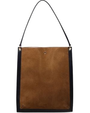 Wandler Penny Tote Bag Tobacco Suede - Brown