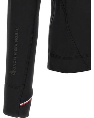 Moncler Polartec Thermal Turtleneck Sweater - Black