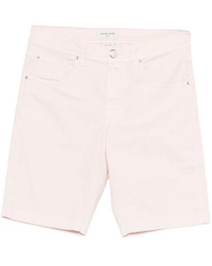 Jacob Cohen Bermuda 5 Pkt Slim Fit Nicolas - Pink