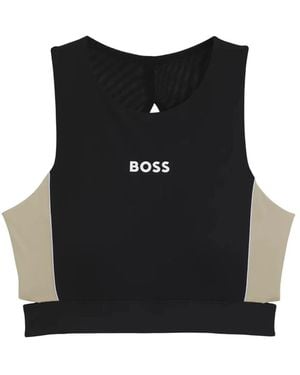 BOSS Endura2 Jersey Tops - Black