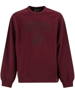 Carhartt Crew Neck Sweatshirt With Print - Purple