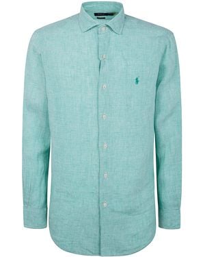 Polo Ralph Lauren Sport Shirt Long Sleeve - Blue