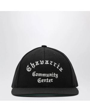 Willy Chavarria Baseball Cap With Embroidered Logo - Black