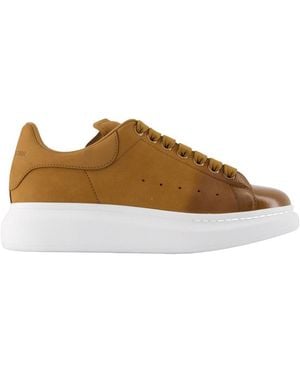 McQueen Oversized Trainers - Brown