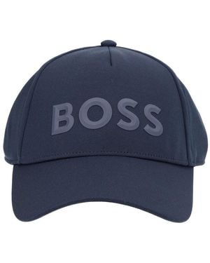 BOSS Baseball Hat With Logo - Blue