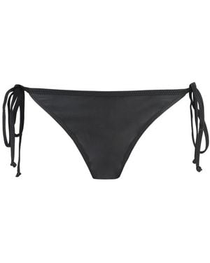 Ganni Tie Side Bikini Hipster - Gray