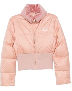 Fendi Heritage Short Down Jacket - Pink