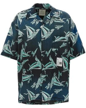Maison Mihara Yasuhiro Vintage Shirt - Blue