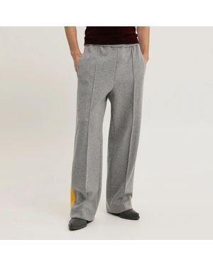 1989 STUDIO Trousers With Side Stripe - Grey
