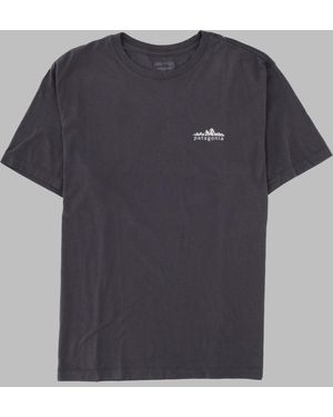 Patagonia Graphic Logo T-Shirt - Grey