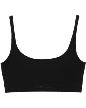 Tom Ford Modal "Signature" Bralette - Black