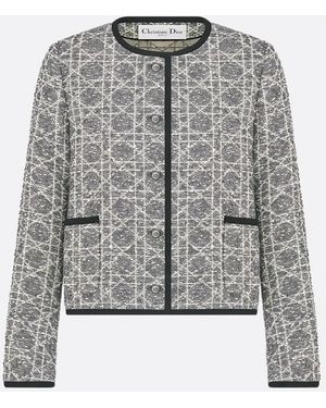 Dior Macrocannage Jacket - Gray