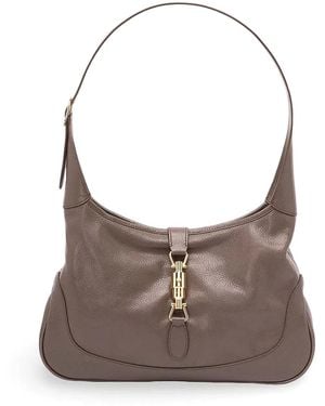 Gucci 'Jackie 1961' Shoulder Bag - Brown