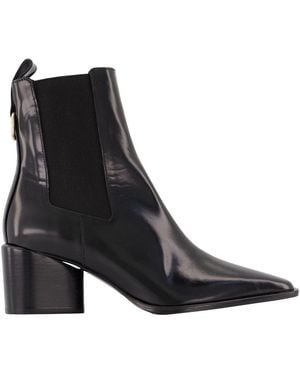 Anine Bing Livia Chelsea Ankle Boots - Black