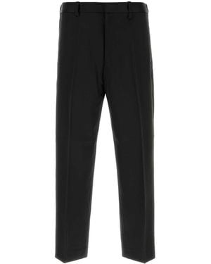 Willy Chavarria Elasticated Tapered Trouser - Black
