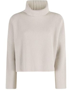 Roberto Collina Lino Wool Sweater - White