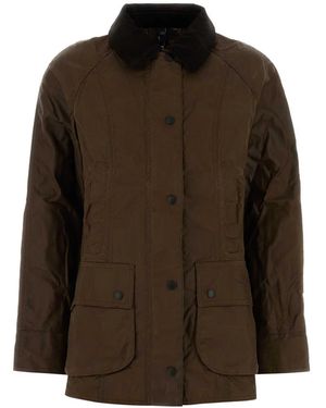 Barbour Beadnell Wax Jacket Ss26 Wax Cot Outw - Brown