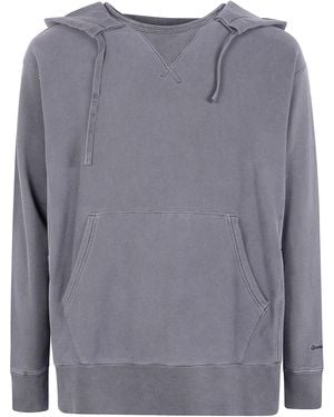 Snow Peak "Garment Dyed" Hoodied - Gray
