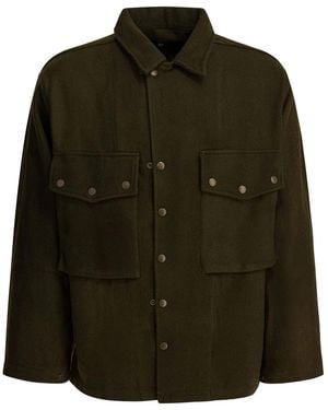 Needles Wool Overshirt Jacket - Green