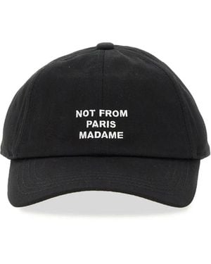 Drole de Monsieur Cappello Da Baseball - Black