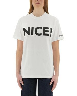 Moschino Nice T-Shirt! - White