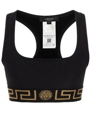 Versace Medusa' Sports Top' - Black
