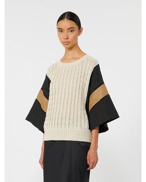 Max Mara Mxmscatola Jumper - Natural