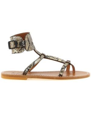 K. Jacques 'Caravelle' Sandals - Natural
