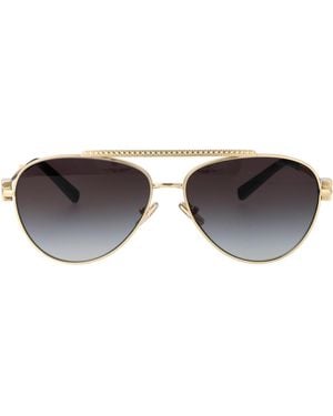 Tiffany & Co. Tiffany & Co Pale Steel Sunglasses - Metallic