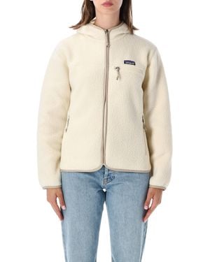 Patagonia Retro Pile Hoody Fleece - Blue