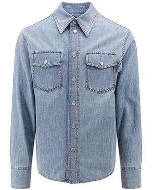 Bottega Veneta Denim Shirt - Blue