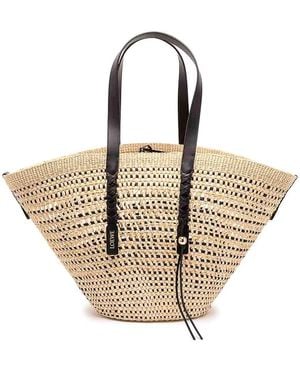 Loewe 'Braid' Large Basket Bag - Natural