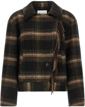 Isabel Marant Marant Etoile 'Galeane' Coat - Black