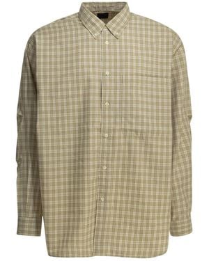 DAIWA PIER 39 "Tech Button Down" Casual Shirt - Natural