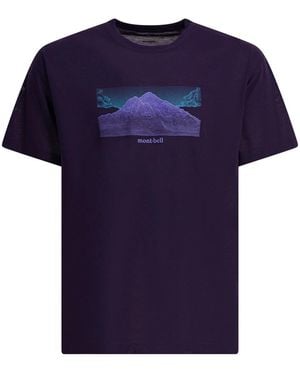 Montbell Polyester T-Shirt - Blue