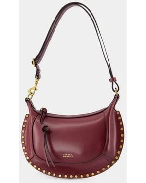 Isabel Marant Oskan Moon Gd Shoulder Bag - Red