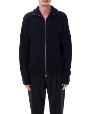 Extreme Cashmere N°495 Xtra Yours Zip Cardigan - Blue