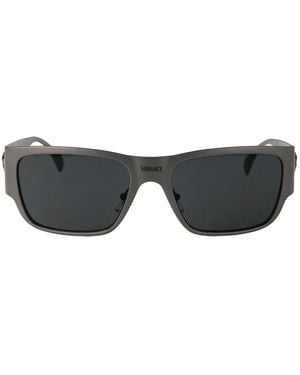 Versace Metal Sunglasses - Gray