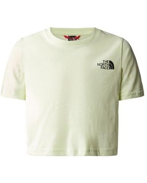 The North Face Crop Simple Dome Tee - Green