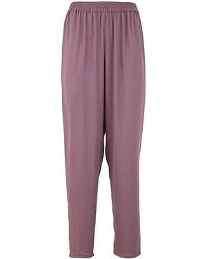 Gianluca Capannolo Mila Elastic Waist Pant - Purple