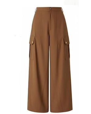 Pinko Cargo Trousers - Brown