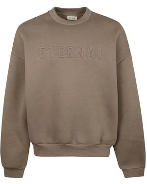 Fear Of God Eternal Crewneck - Brown