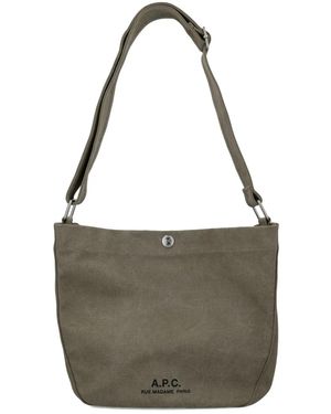 A.P.C. Bag "Besace Journal" - Metallic