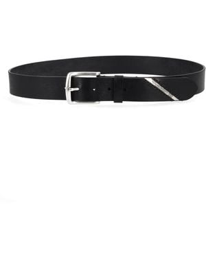 DIESEL Multicolor Pmu Belt - Black