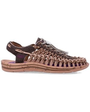 Keen Uneek Leather Sandals - Brown