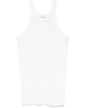 Max Mara Cotton Tank Top - White
