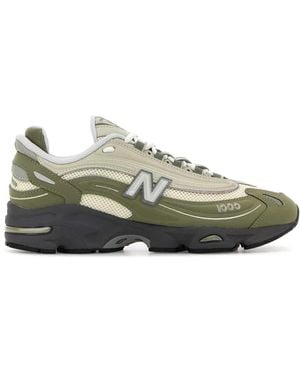 New Balance Rubber And Mesh 1000 Trainers - Green